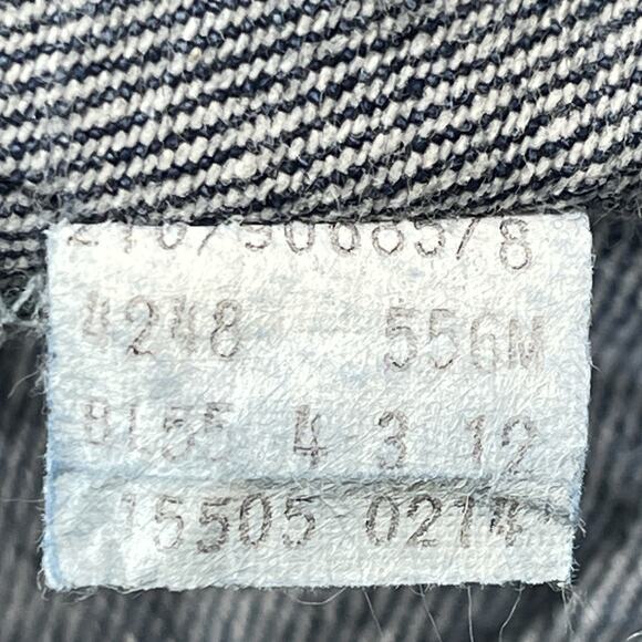 Vtg Levi's 556 Jeans Women Petites Mid Wash Mid Rise Relaxed Fit 90s Denim 26x28 - Picture 11 of 13